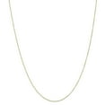 thumbnail image 1 of 10K Yellow Gold .5 mm Carded Curb Chain 24 Inch, 1 of 6