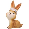 thumbnail image 3 of BAMAIA Mini Bunny Figurine Resin Rabbit Figures Hand-Painted Ornament for Dollhouse Collection Cake Toppers - C, 3 of 5