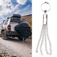 thumbnail image 4 of 2pcs Vehicle Metal Flex Strip Anti-Static Exterior Car Electrostatic Belt Chain, 4 of 10