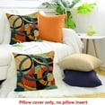 thumbnail image 4 of Chilfamy Geometric Art Pillow Covers Set for Home Sofa Couch Decor, Farmhouse Style Linen 100% 20x20in, 4 of 5