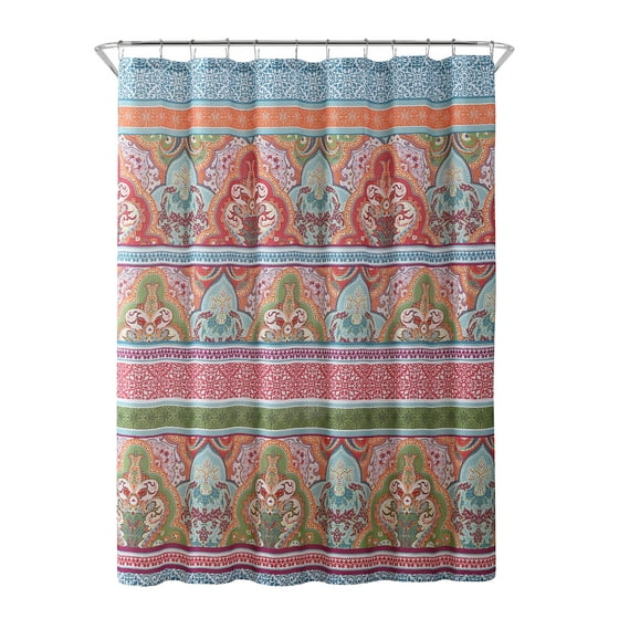 Better Homes Gardens Jeweled Damask 70 X 72 Polyester Shower Better Homes Gardens Jeweled Damask 70 X 72 Polyester Shower Curtain 1 Each Com