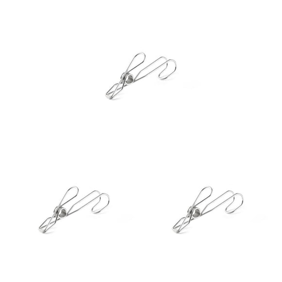 Wosthever Pin colgante a prueba de viento, pinzas para ropa, pinza para secar la ropa, pinzas multiusos para la ropa, para cocina, balcón, sala Type1 NO1