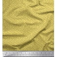 thumbnail image 1 of Soimoi Polyester Crepe Fabric Leaves & Berries Shirting Printed Fabric 1 Yard 42 Inch Wide, 1 of 3