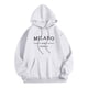thumbnail image 5 of MHFRRA Sudadera con Capucha y Estampado de Letras para Uso Informal Jersey Elegante y Cómodo para Uso Diario Ideal para Actividades Al Aire Libre y Relajación Blanco, 5 of 5