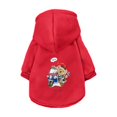 thumbnail image 4 of 2024 new pet clothing Fleece warm sports hoodie Large and medium dogs Pet hooded clothing Dog clothing (Red,XS), 4 of 7