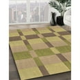 thumbnail image 2 of Ahgly Company Indoor Square Patterned Wood Brown Area Rugs, 6' Square, 2 of 6