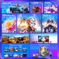 thumbnail image 2 of TITAN ARMY P2710S 27" 2560x1440 IPS FreeSync Computer Monitor, Black, 2 of 13