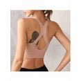 thumbnail image 5 of Zip Front Sports Bras for Women-Support Padded Bra Pack Fitness Workout Yoga Gym Running Crop Tank Top ﻿, 5 of 6