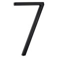 thumbnail image 1 of 12.5 cm/6 inch High Floating House Numbers - Black Door Numbers - Large Door Number - House Signs (7), 1 of 5