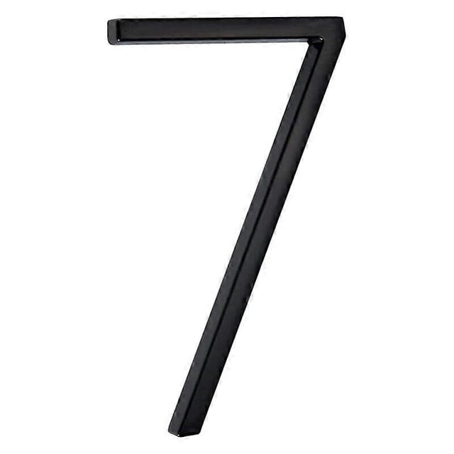 12.5 cm/6 inch High Floating House Numbers - Black Door Numbers - Large Door Number - House Signs (7)