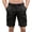 Black, variant on Fgvctg Men's Shorts Elastic Waist Casual Stretch Cargo Short Dressy Summer Travel Relaxed-Fit Workout Shorts Plus Size Waistband Pants with Pockets,Khaki,2XL