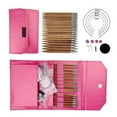 thumbnail image 1 of Crocheting Sweater Knitting Needle Set Removable Weaving Hooks Yarn Knitting Craft Tools Interchangeable for Knitting Lovers, 1 of 7