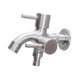 thumbnail image 5 of Lavabo de acero inoxidable para lavadora con 2 manijas para balcón Redondo y puntiagudo, 5 of 9