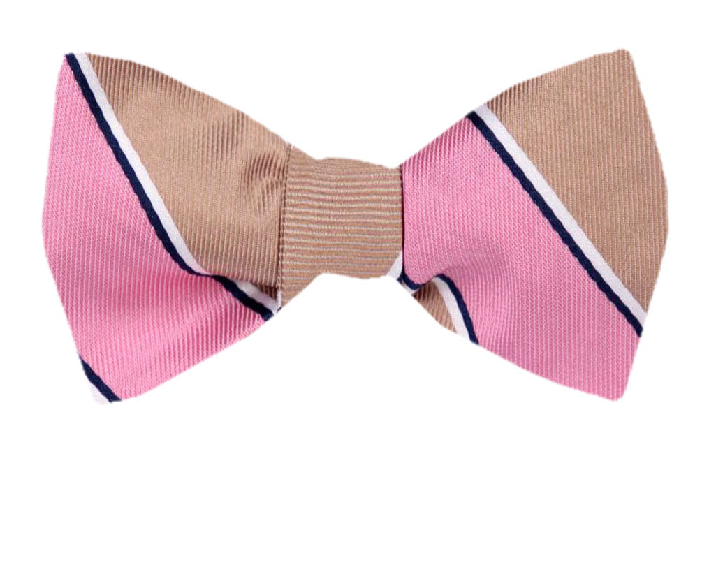 Tie yourself Bow Ties Silk Mens Pink Self tie Bowtie Many Designs Available