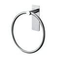 thumbnail image 2 of Stainless Steel Towel Ring | No Drill Adhesive Mount | Rust Proof Bathroom Towel Holder | Space Saving Circular Design for Hand Towels, 2 of 6