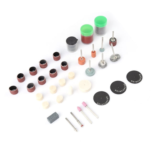 Tool Accessory, Electric Grinder Accessory Set 105pcs Drilling with Wooden Box for Grinder