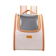thumbnail image 1 of Bolsa de Mochila para gatos Yuyangstore Ventana Transparente Naranja Caja transportadora para gatos, 1 of 6