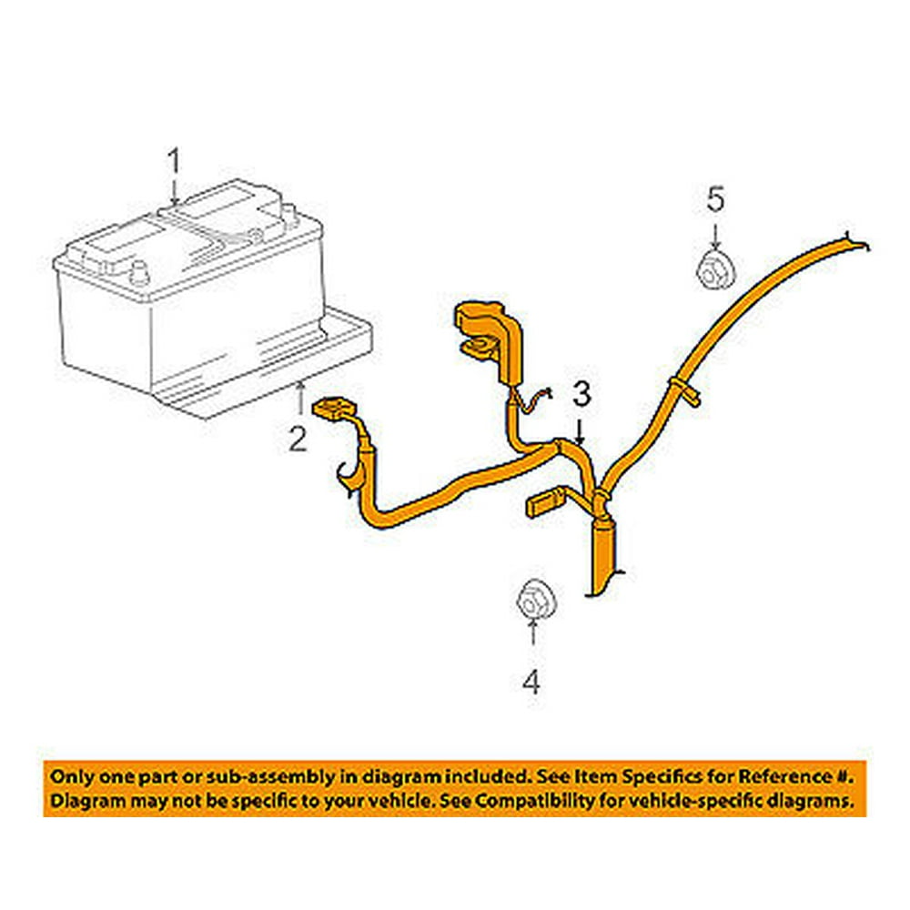 Jeep CHRYSLER OEM 0708 Grand Cherokee BatteryCable 56047793AF