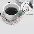 thumbnail image 2 of Maoww 6pack/lot Posavasos Non-slip Absorbent Coasters Set Of 6 For All Cups Good Elasticity Boho Coasters Linen, 2 of 6