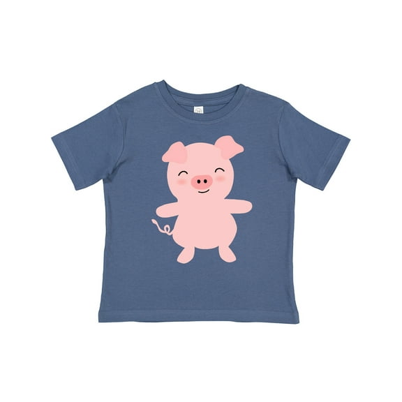Inktastic Cute Pig Boys or Girls Toddler T-Shirt