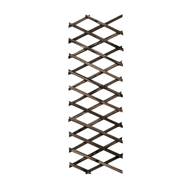 Cerca De Madera De Pino Borde De Jardín De Madera De Alta Cercado Plegable Paneles De Paisaje De Madera Decorativa Jardín Antiséptico Valla Decorativa Para Jardín Patio Corredor Methold HA020530-00