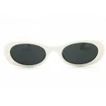 thumbnail image 2 of MIU MIU MU 06ZS 1425S0 Sunglasses White Frame Dark Grey Lenses 50mm, 2 of 2
