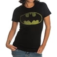 thumbnail image 6 of Batman Bat Signal Light Women's Black T-Shirt Tee Shirt-Medium, 6 of 7