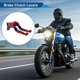 thumbnail image 2 of Palancas de freno y embrague cortas y largas para Kawasaki ZZR600 05-09, palanca de freno ajustable de motocicleta, aleación de aluminio, cabeza roja, mango negro, 2 of 6