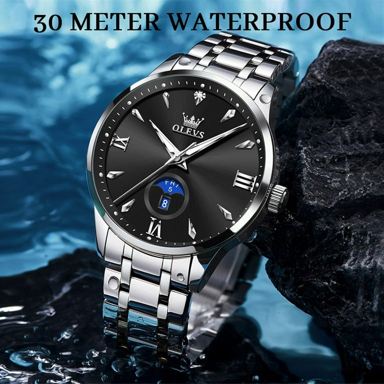 OLEVS Men's Business Casual Quartz Watch photo 6