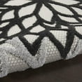 thumbnail image 3 of Nourison Aloha Indoor/Outdoor Black White 3' x 5' Area Rug, (3x5), 3 of 8