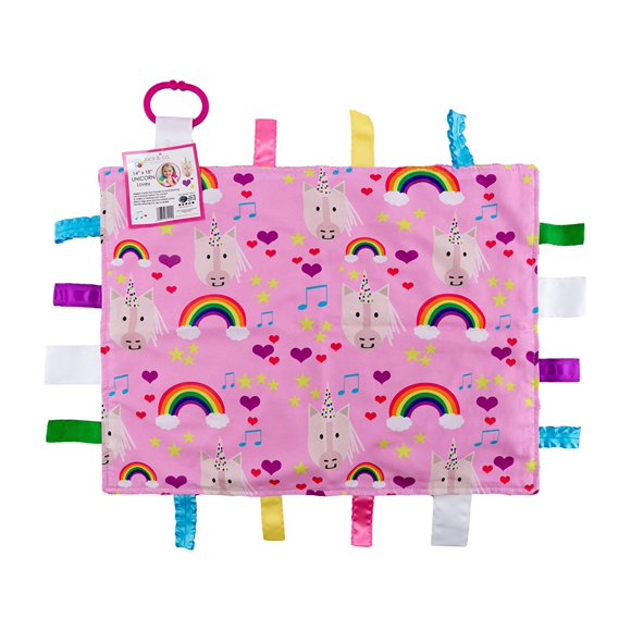 Manta de seguridad The Learning Lovey Unicorn Baby Jack