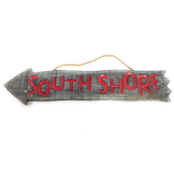 SouthShore Arrow Driftwood Sign 12" - Tropical Decor | #dpt528350