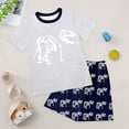 thumbnail image 2 of UAYOTSE Boys 2 Piece Summer Outfits Short Sleeve Tshirts and Elastic Waist Shorts Casual Sets,Sizes 4-5 Years, 2 of 5