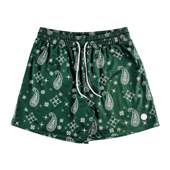 CONZONE Mens Sports Shorts Elastic Waist Drawstring Athletic Shorts for Men Hawaii Graphic Y2K Lightweight Loose Fit Workout Gym Shorts With Pockets