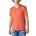 thumbnail image 1 of Camiseta Lucky Brand Venice Burnout con Cuello en V para Hombre - Roja, 1 of 4