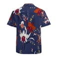 thumbnail image 3 of High Quality Hawaiian Shirts for Men Short Sleeve Aloha Beach Shirt Floral Summer Casual Button Down Shirts Blouses UKKZB8, 3 of 7