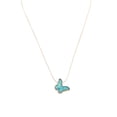 thumbnail image 2 of Collar de mariposa multicolor de moda para mujer Colgante de cadena de clavícula de cristal Wmkox8yi  sjalhkljlk5963, 2 of 3