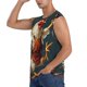 thumbnail image 3 of Balery Chef Chicken With Beer Bottles Camisetas sin mangas para hombre, absorbe la humedad y protege contra el mal olor.-Small, 3 of 7