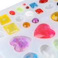 thumbnail image 2 of stanreset Silicone Jewelry Casting Molds 65 Cavity Casting Mold Kit Crystal Epoxy Tools for DIY Keychain Craft Jewelry, 2 of 6