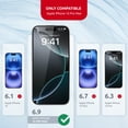 thumbnail image 2 of Protector de pantalla Intaleo MagicBox de cristal templado para iPhone 16 Pro Max, 2 of 7