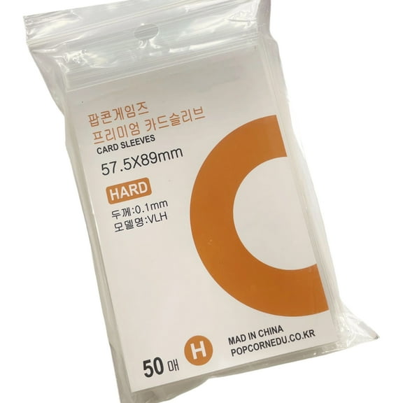 Photocard Protector Kpop Card Sleeves Practical Card Protector for Album Cards