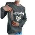 thumbnail image 2 of Xiulive Women Causal Maternity Nursing Sweatshirt Comfort Friendly Zip Breastfeeding Pullover Tops, 2 of 5