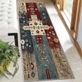 thumbnail image 5 of 2x6 FT Kitchen Runner Rugs Non Skid Washable, Faux Wool Rug Runners for Hallways Bathroom Carpet Runner, Soft Indoor Modern Floor Rug for Entryway Laundry Room, 5 of 11