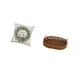 thumbnail image 5 of Funda navideña de poliéster para sofá, coche, oficina, con cesta de mimbre tejida, frutero ovalado, organizador de cocina, bandeja de ratán para plato, 5 of 8