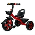 thumbnail image 2 of YouLoveIt Non-Slip Pedal Unisex Kids Tricycle, Red, 2 of 7
