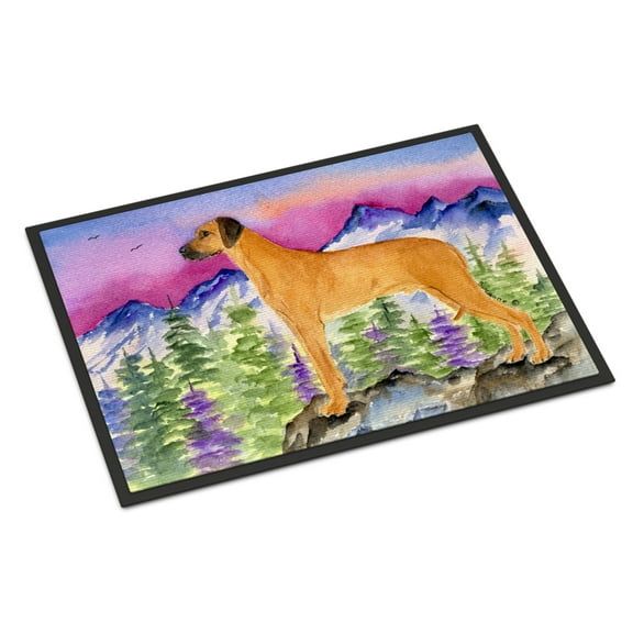Carolines Treasures SS8327MAT Rhodesian Ridgeback Doormat 18x27 27"L x 18"W multicolor