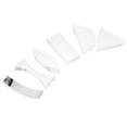 thumbnail image 2 of 1 Set 6Pcs Optical Lens Kit Physics Teaching Optical Equipment (Transparent), 2 of 8