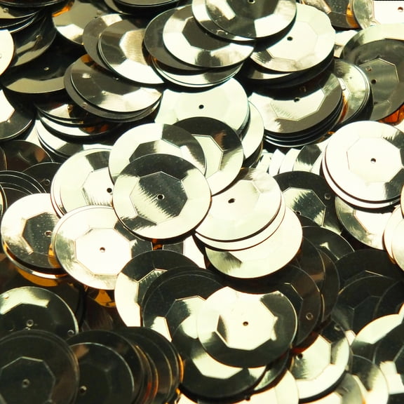 Gold Cup Sequins 20mm Shiny Metallic Made in USA