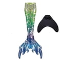 thumbnail image 1 of Mermaid Tails For Swimming For Kids And Adults With Monofin, 1 of 5