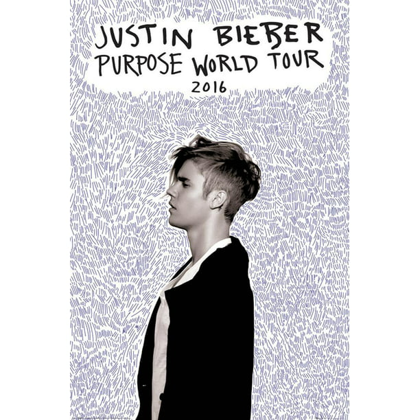 bieber purpose tour poster